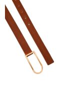 Ceinture en daim Ivis 1 camel
