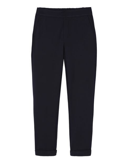 Marineblaue Lilo Strickhose