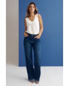 Jeanshose aus Jeansstoff aus Baumwolle Laksi