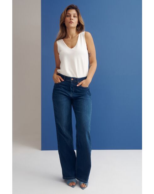 Jeanshose aus Jeansstoff aus Baumwolle Laksi