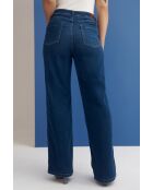 Jeanshose aus Jeansstoff aus Baumwolle Laksi