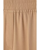 Beigefarbene Kamelhose Milti 1