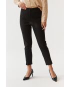 Schwarze Baumwollhose Tederia