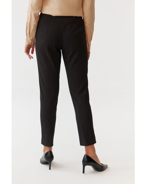 Schwarze Baumwollhose Tederia