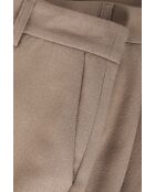 Pantalon en laine Sas beige