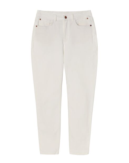 Weiße Baumwollhose Romiki 1