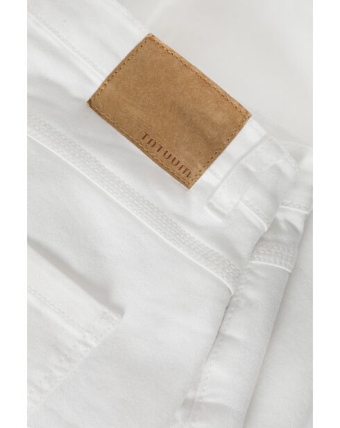 Weiße Baumwollhose Romiki 1