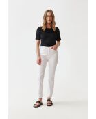 Weiße Baumwollhose Romiki 1