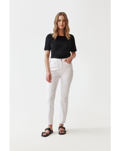 Weiße Baumwollhose Romiki 1