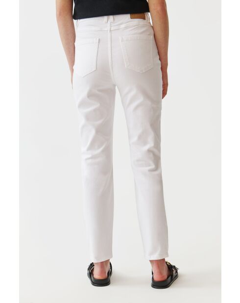 Weiße Baumwollhose Romiki 1
