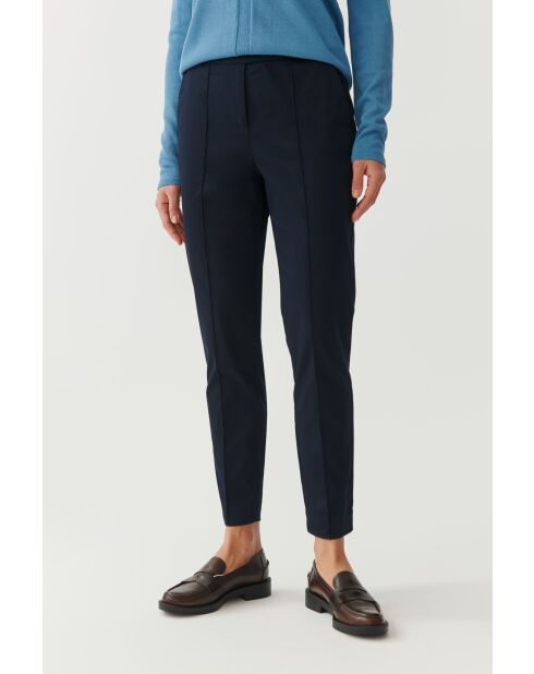 Marineblaue Baumwollhose Jakina