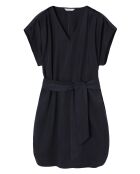 Marineblauwe jurk Ovita