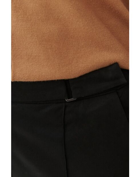 Schwarze Baumwollhose Jakina