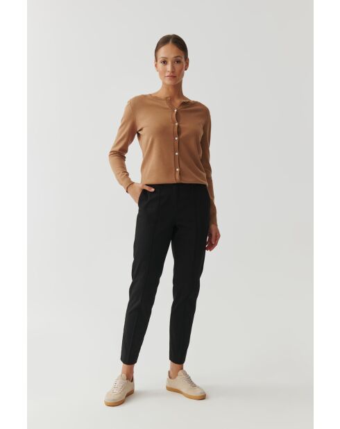 Schwarze Baumwollhose Jakina