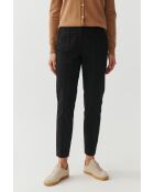 Schwarze Baumwollhose Jakina