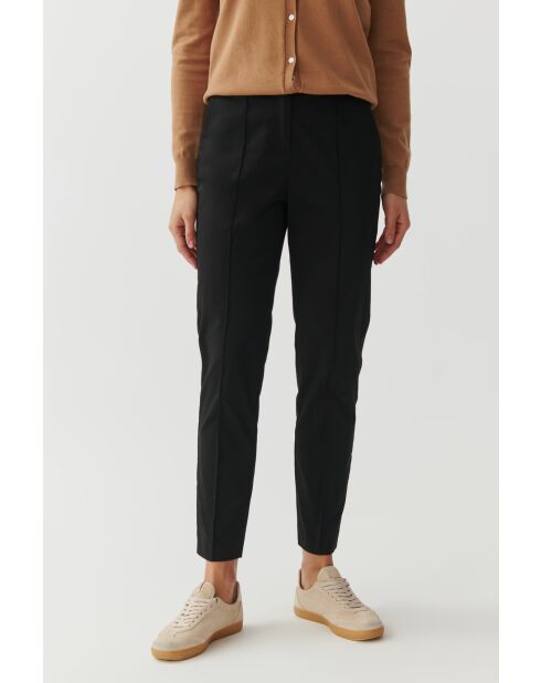 Schwarze Baumwollhose Jakina