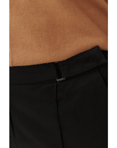 Schwarze Baumwollhose Jakina