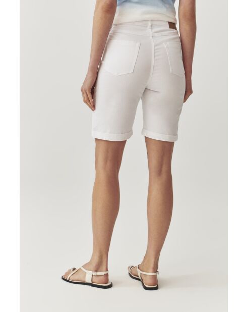 Weiße Shorts aus Baumwollstoff von Romikisa