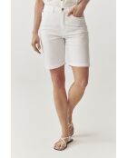 Weiße Shorts aus Baumwollstoff von Romikisa