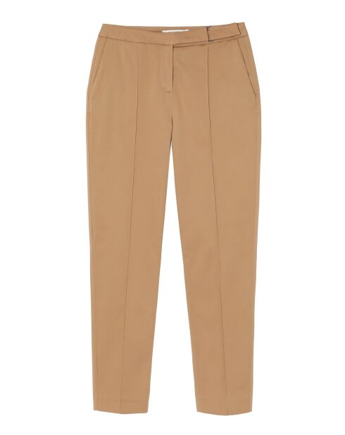 Beigefarbene Baumwollhose Jakina