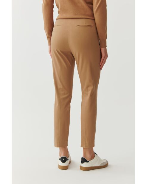 Beigefarbene Baumwollhose Jakina