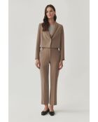 Beige jas Reneta