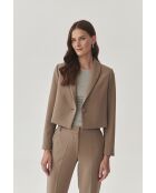 Beige jas Reneta