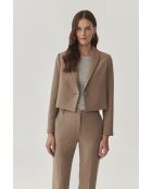Beige jas Reneta
