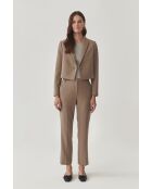Beige jas Reneta