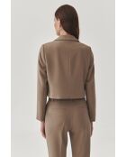 Beige jas Reneta