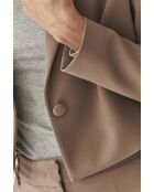 Beige jas Reneta