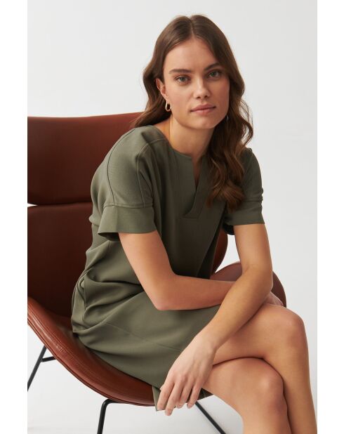 Vestido Owerita caqui