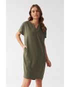 Vestido Owerita caqui