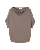 Beige gebreide blouse Ati