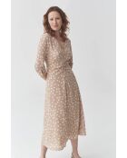 Beiges Kleid Casia