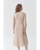Beiges Kleid Casia
