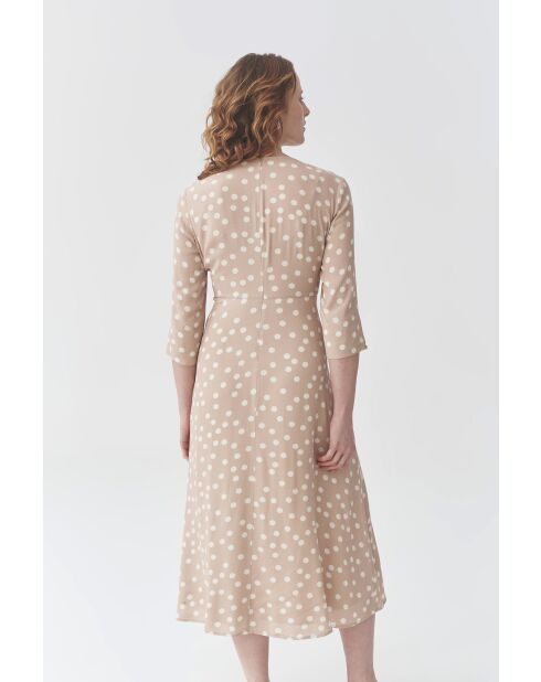 Beiges Kleid Casia