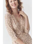 Beiges Kleid Casia