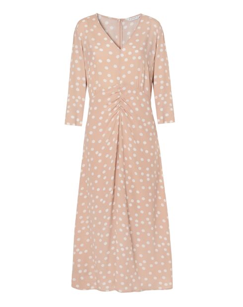 Beiges Kleid Casia