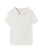 Luca gebreide blouse gebroken wit