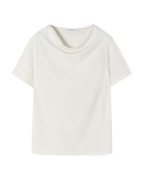 Luca gebreide blouse gebroken wit