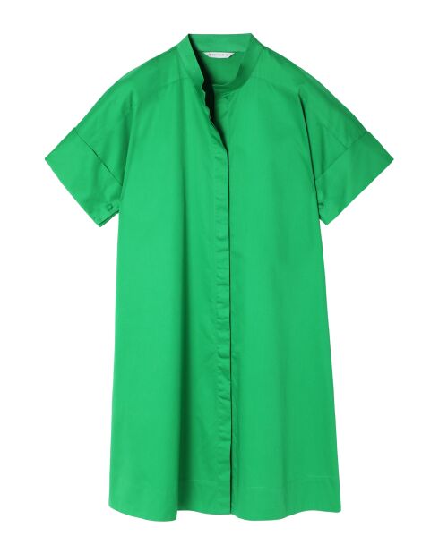 Grünes Baumwollkleid Aliati