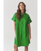 Grünes Baumwollkleid Aliati