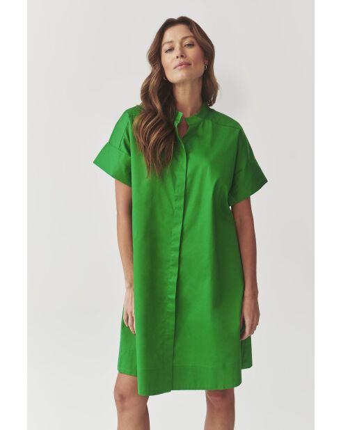 Grünes Baumwollkleid Aliati