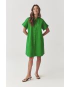 Grünes Baumwollkleid Aliati