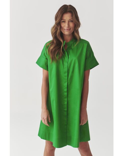 Grünes Baumwollkleid Aliati