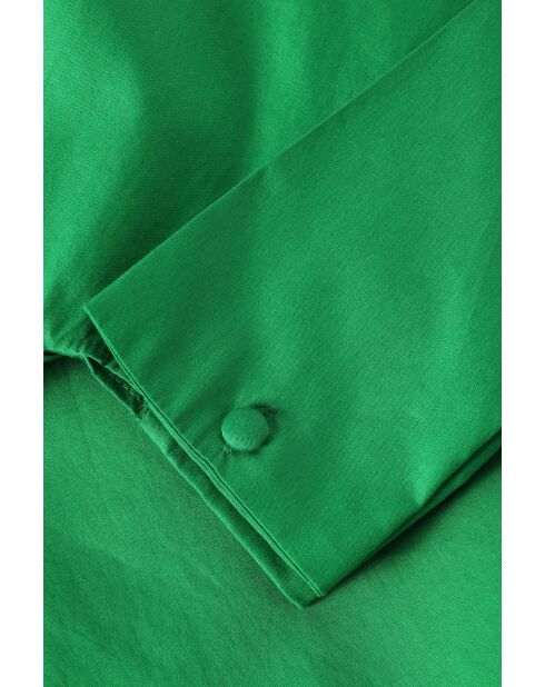 Grünes Baumwollkleid Aliati