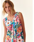 Turkooise blouse Kalia 1