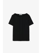 Schwarze Strickbluse Jodie