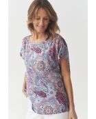 Blusa Oma coral